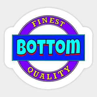 Bottom Sticker